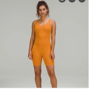 lululemon athletica Orange Jumpsuit
